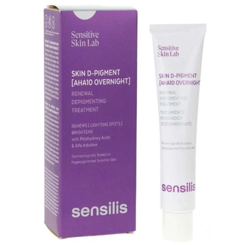 Tratamiento Despigmentante Skin D Pigment AHA10 Overnight x 30ml | Sensilis