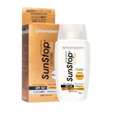 Pharmaderm Sunstop Oil Free Color SPF 50+