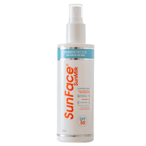 Sunface SunMilk Corporal Spray SPF50+ x 220ml | Skindrug