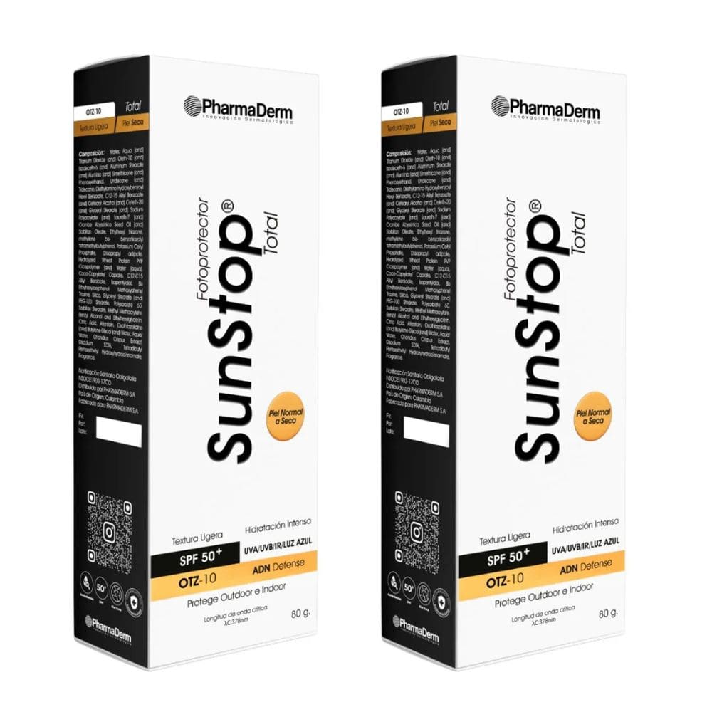 Pharmaderm Sunstop Total 2un. 20% dcto