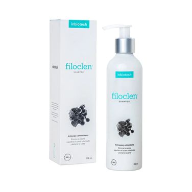 Inbiotech Filoclen Shampoo Anticaspa y Antioxidante x 250ml Inbiotech